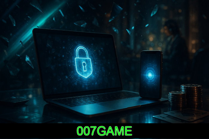 Figura 1 do login da 007GAME
