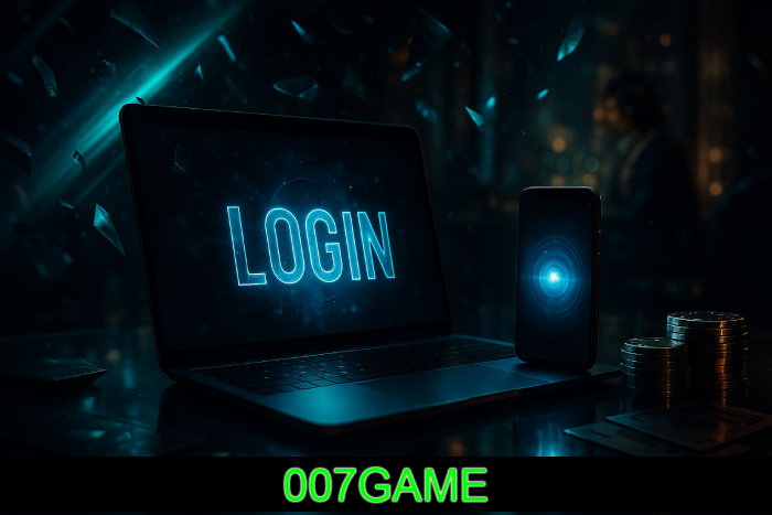 Figura 2 do login da 007GAME
